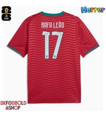 Portugal Rafael Leao #17 Hjemmebanetrøje VM 2026 Kort ærmer